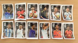 12x Coca Cola Panini Stickers World Cup