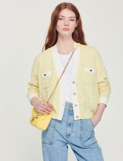 Sandro Maglioni & Felpe: Sandro Cardigan SS2023 New – Usato da Zürich venduto da jujusi