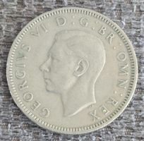 Münze Grossbritannien 1 Shilling 1948 Georg VI