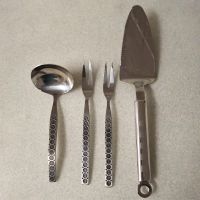 Besteck vintage - 4 teilig, Edelstahl