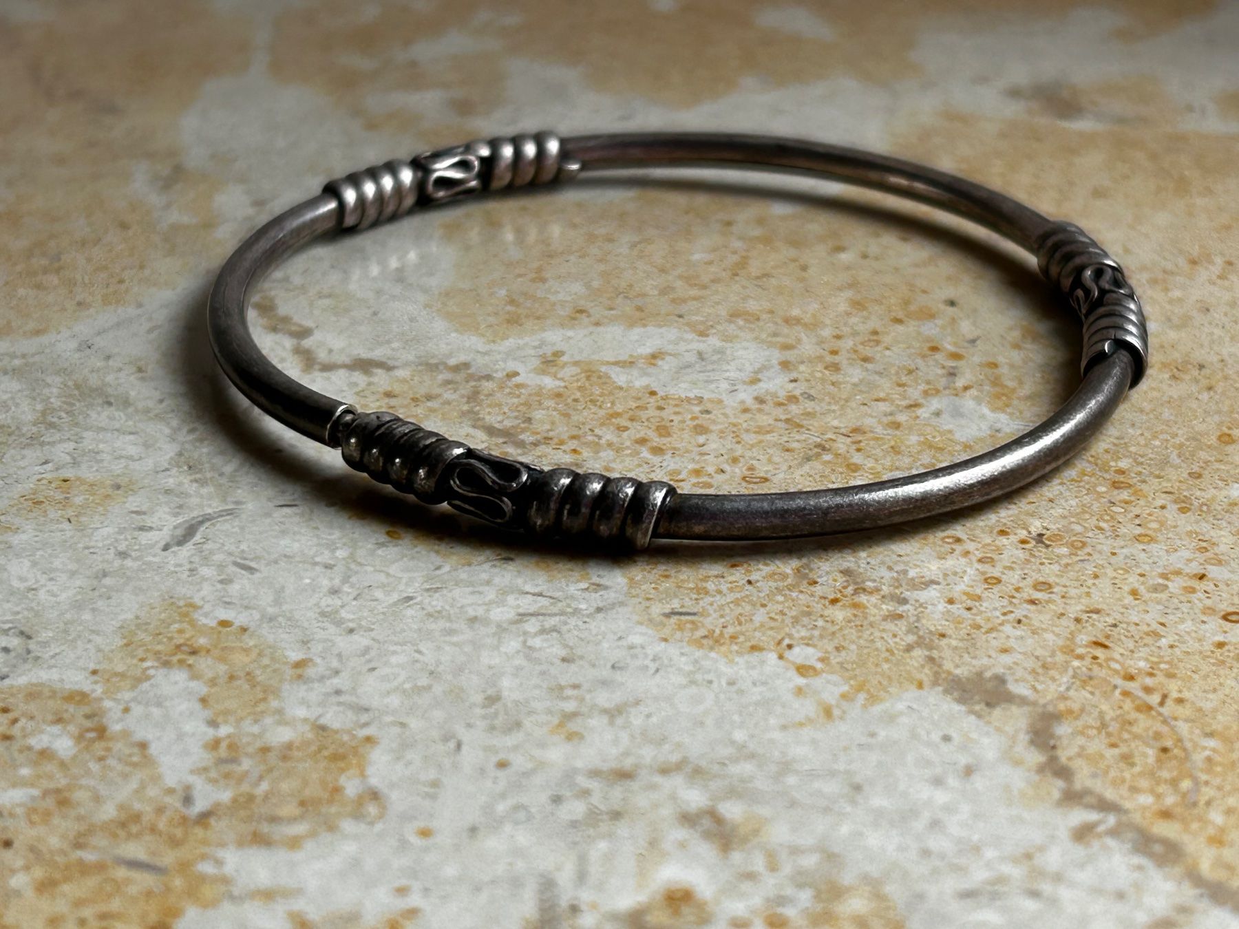 Bracciali & Braccialetti: Armband silber indisch – Usato da Basel venduto da bellespirit 1