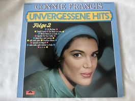 Connie Francis Schallplatte "Unvergessene Hits" Folge 2