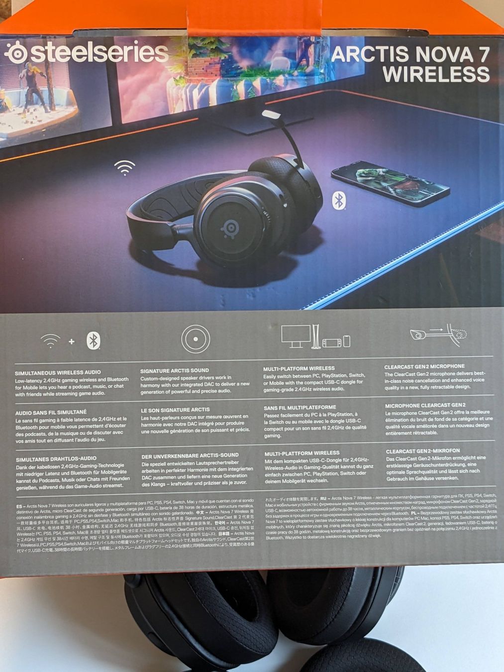 Steelseries Cuffie: SteelSeries Arctis Nova 7 Headset + WickedCushions – Usato da Birmensdorf ZH venduto da arctize 3