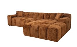 RICHMODN INTERIORS**Corner sofa Cube lovely cinnamon right