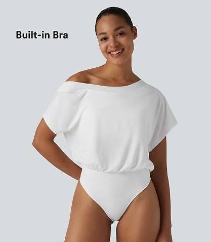 Halara Tops: Weisser Body – Neu und originalverpackt aus Root D4 von DMA02 3