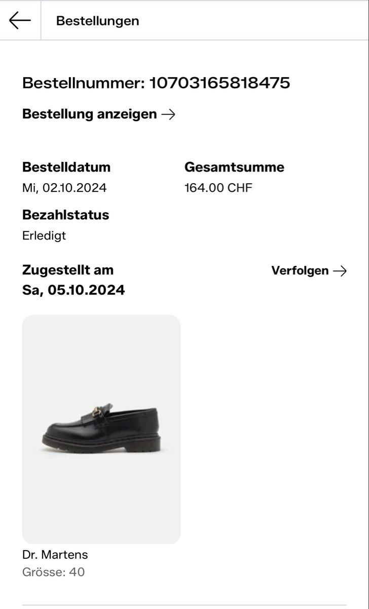 Dr. Martens Scarpe da uomo: Dr. Martens Adrian Loafer, Grösse 40 – Nuovo (secondo la descrizione) da Sissach venduto da swissgirl25 5