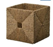 Kiste aus Seegras von Ikea