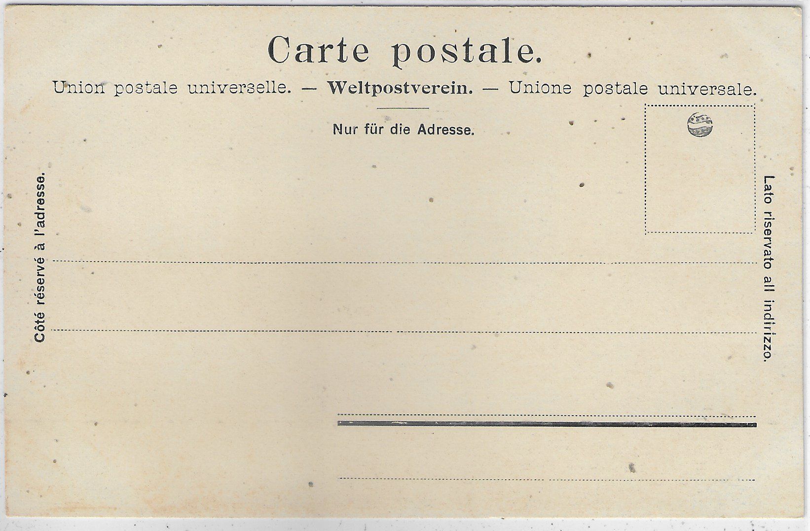 Cartoline postali: Costumes Vaudois - Litho – Usato da Ettingen venduto da Kartenplanet 1