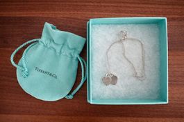 Tiffany® Return to Tiffany Mini – Silber Doppelherz Anhänger