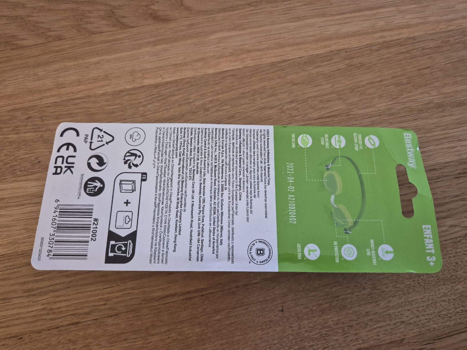 Brillen & Gläser: Bestway Klinderschwimmbrille Grün – Neu und originalverpackt aus Dübendorf von Nemo_0 2