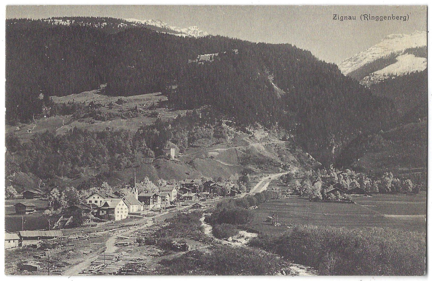 Cartoline postali: Zignau  (Ringgenberg) – Usato da Bütschwil venduto da Jackson1A