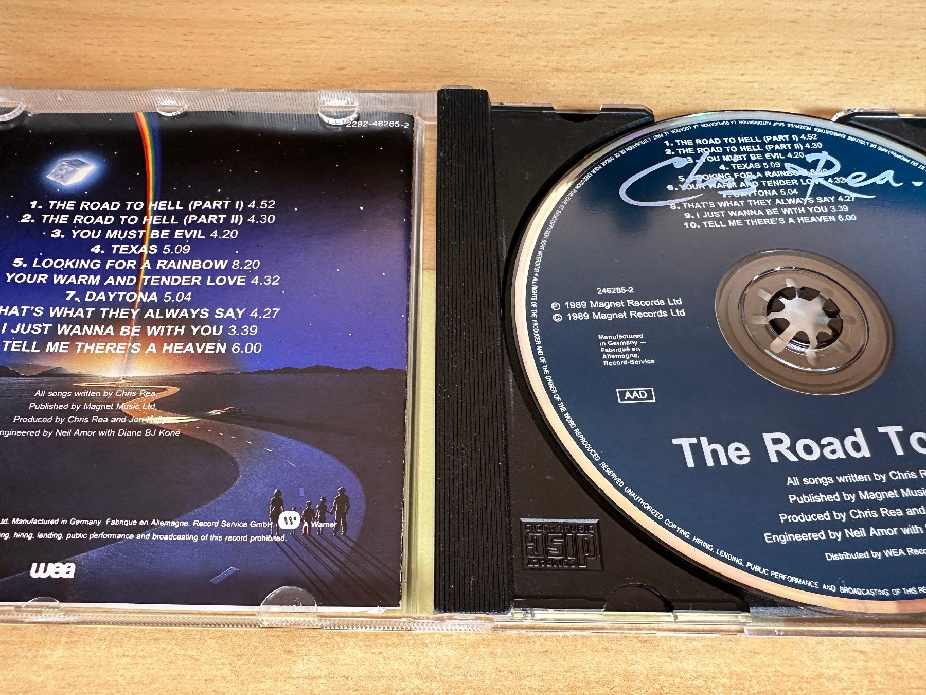 CD: M1 Chris Rea – The Road To Hell – Usato da Rikon im Tösstal venduto da Alpenmutz 2