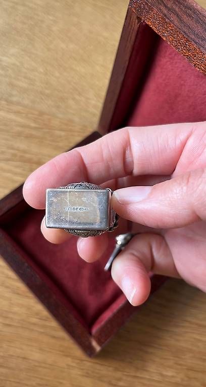 Flacons: Parfum Flakon 925 Silber antik/vintage – Gebraucht aus Nussbaumen AG von rro_9mcy 3