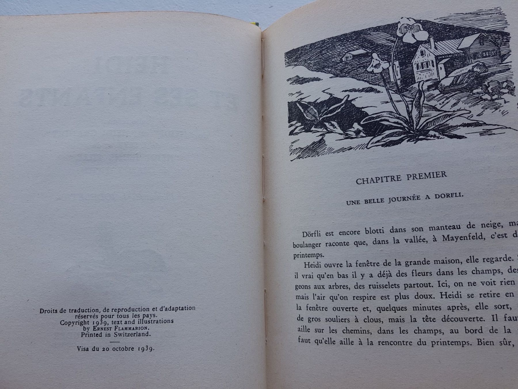 Bücher: Heidi et ses Enfants 1939 – Gebraucht aus Lausanne von LasloH 4