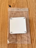 Blinddeckel NEVO, mit schwarzer Dichtung, weiss