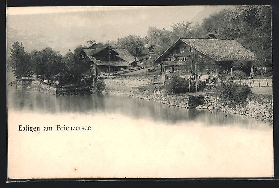 Ansichtskarten: Oberried am Brienzersee, Ebingen, Gebäu – Gebraucht aus Berlin von bartko-reher