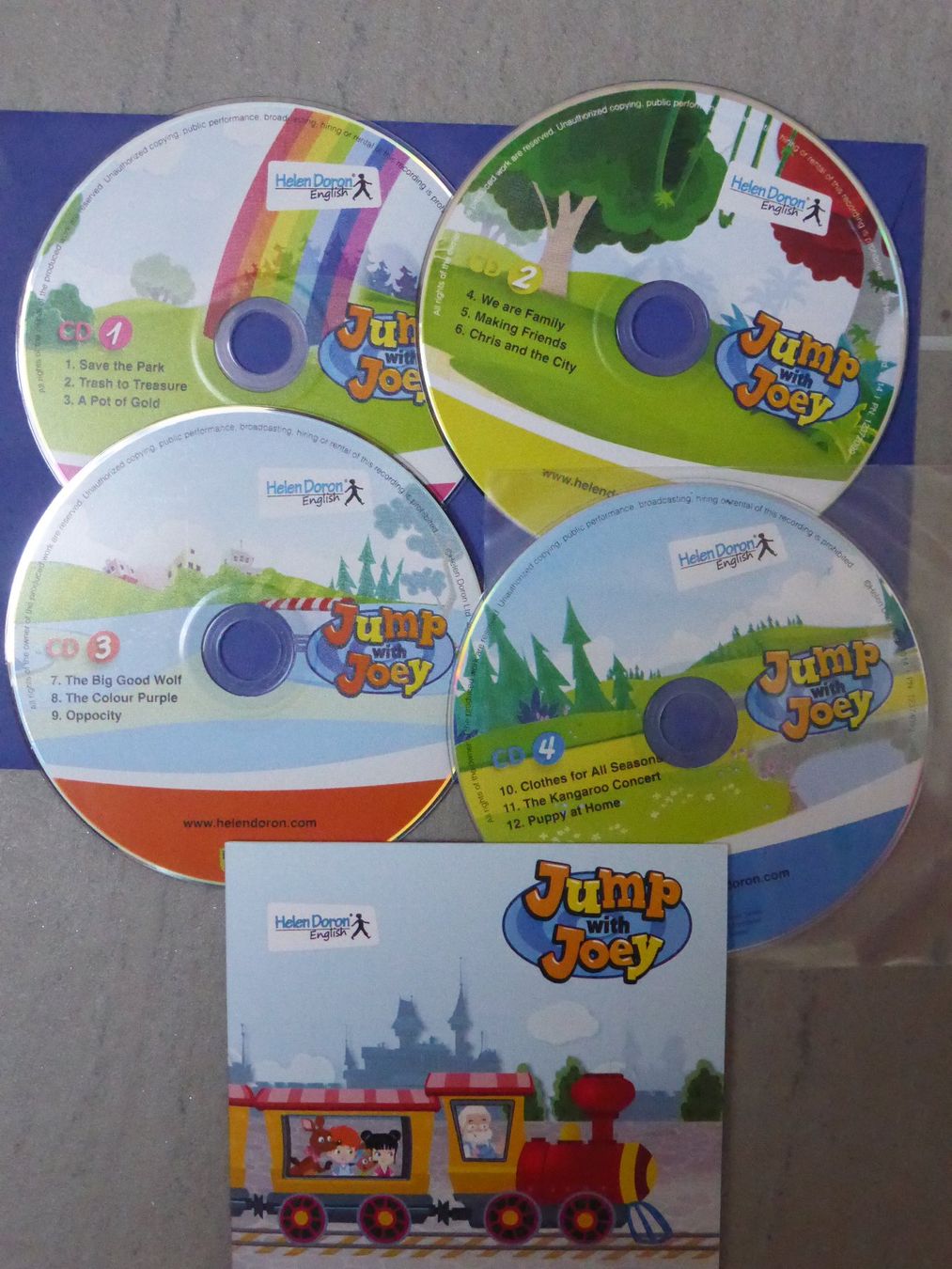 CD: Jump with Joey, Helen Doron Cds – Usato da Kefikon TG venduto da sandragruen