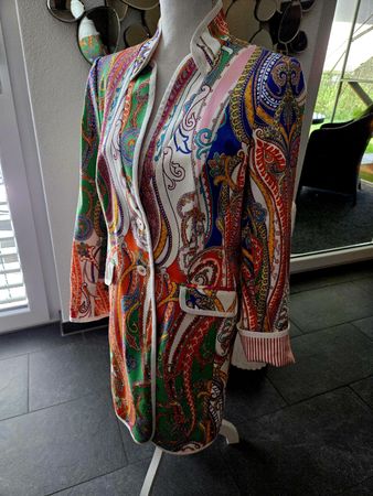 MACS Damen Sommer Blazer Paisley