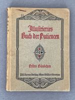 Antikes Buch "Illustriertes Buch der Patiencen" Anleitung