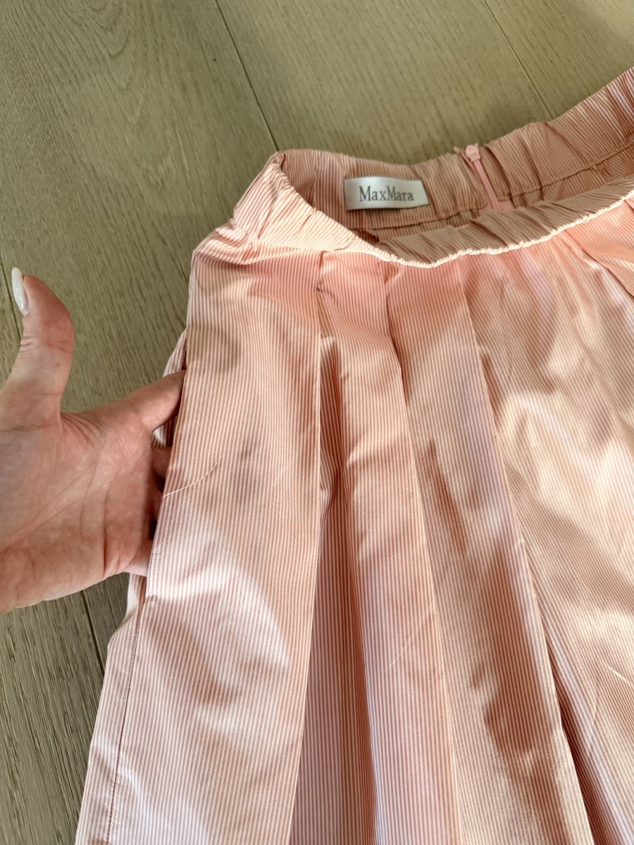 Max Mara Gonne: Gonna Max Mara a righe rosa dusty rose – Nuovo (secondo la descrizione) da Lugano venduto da fer_ckb9 6