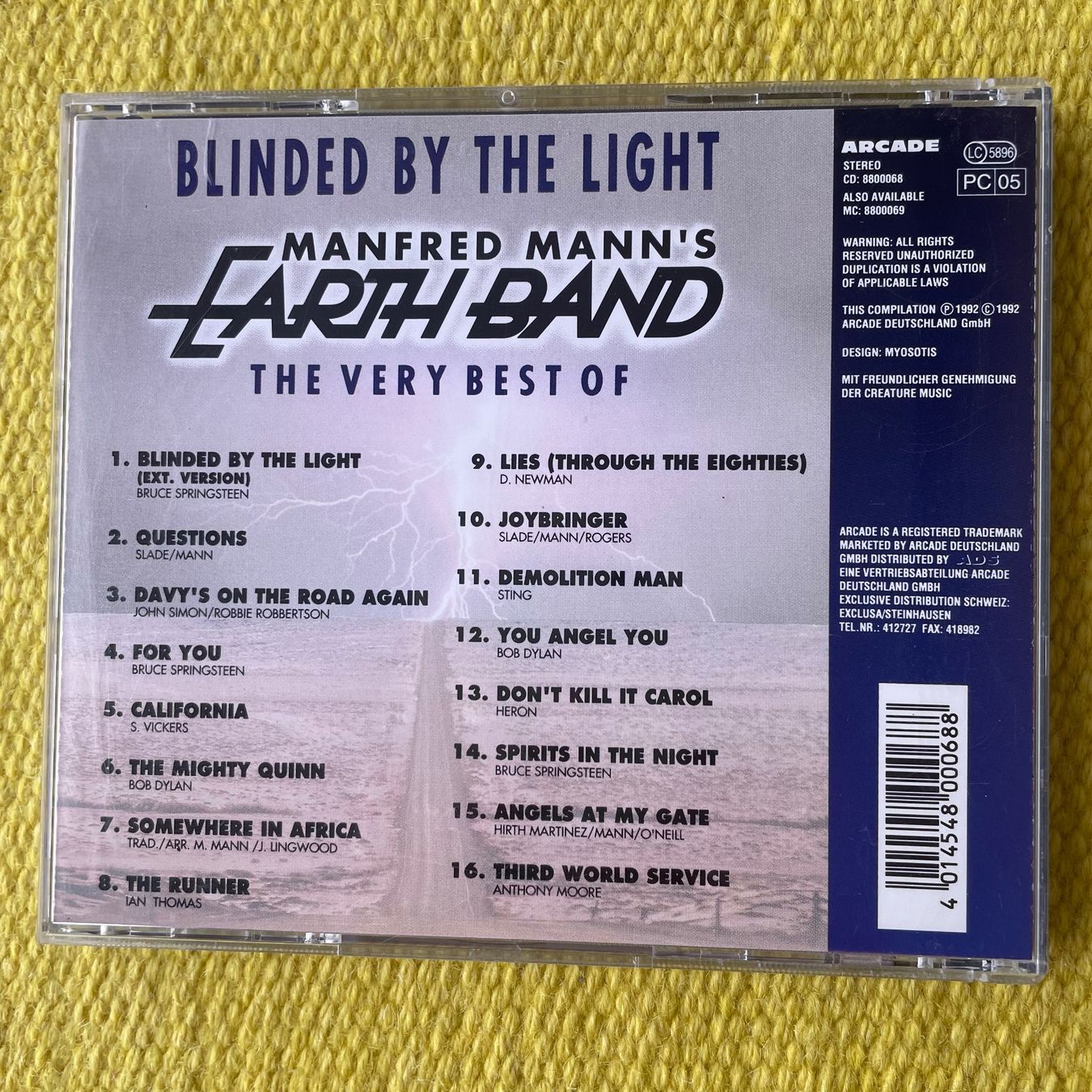 CDs: MANFRED MANN-THE VERY BEST OF – Gebraucht aus Rorschacherberg von CD-Roli 1