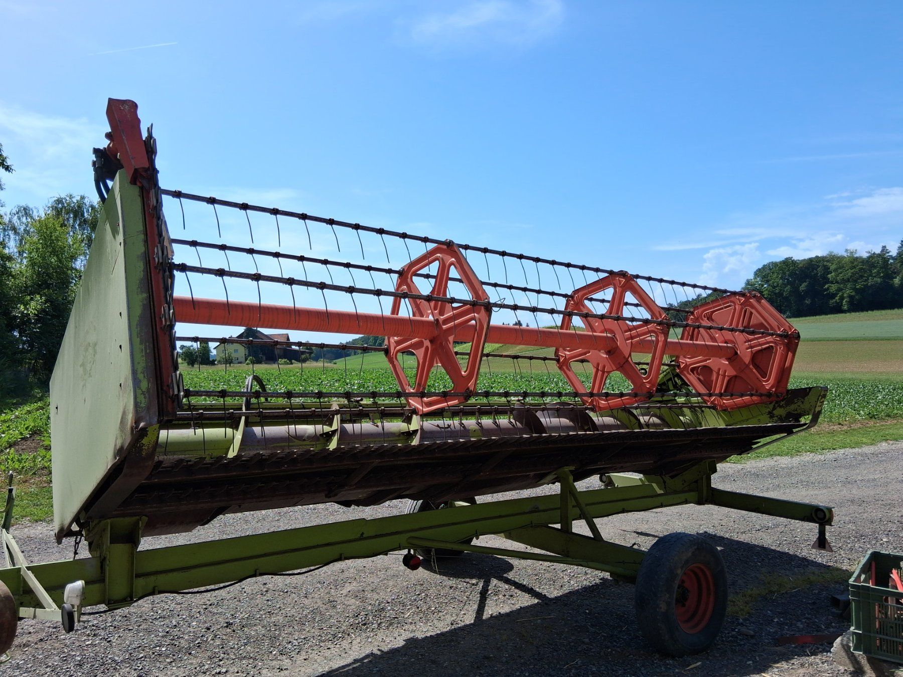 Alle Maschinen: Schneidwerk Claas Dominator – Gebraucht aus Wilen b. Neunforn von Pade03 1