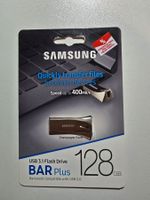 Samsung BAR Plus USB 3.1 Flash Drive 128GB, Metall USB Stick