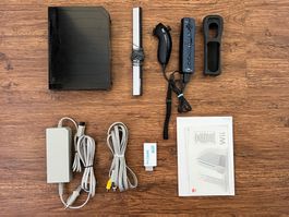 Nintendo Wii mit Controller und HDMI Adapter