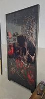 XXL Totenkopf Wandbild  Epoxidharz  204x104 cm  Unikat!
