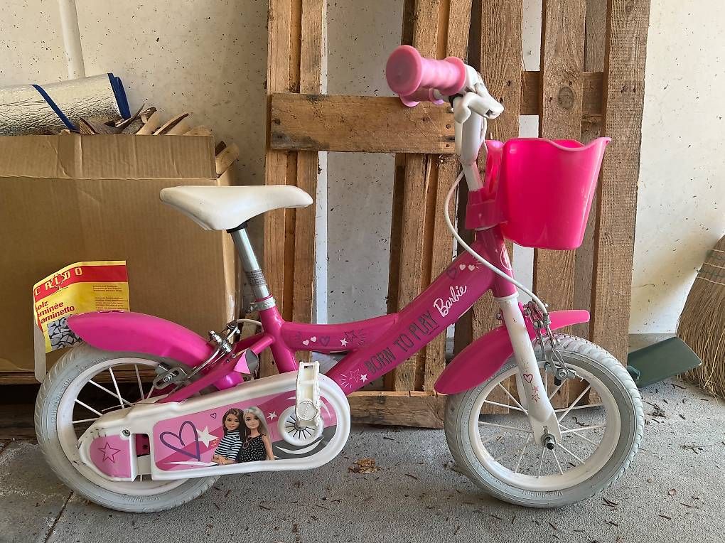 Biciclette: Vélo rose 12 pouces à vendre – Usato da Sullens venduto da lau_6rng