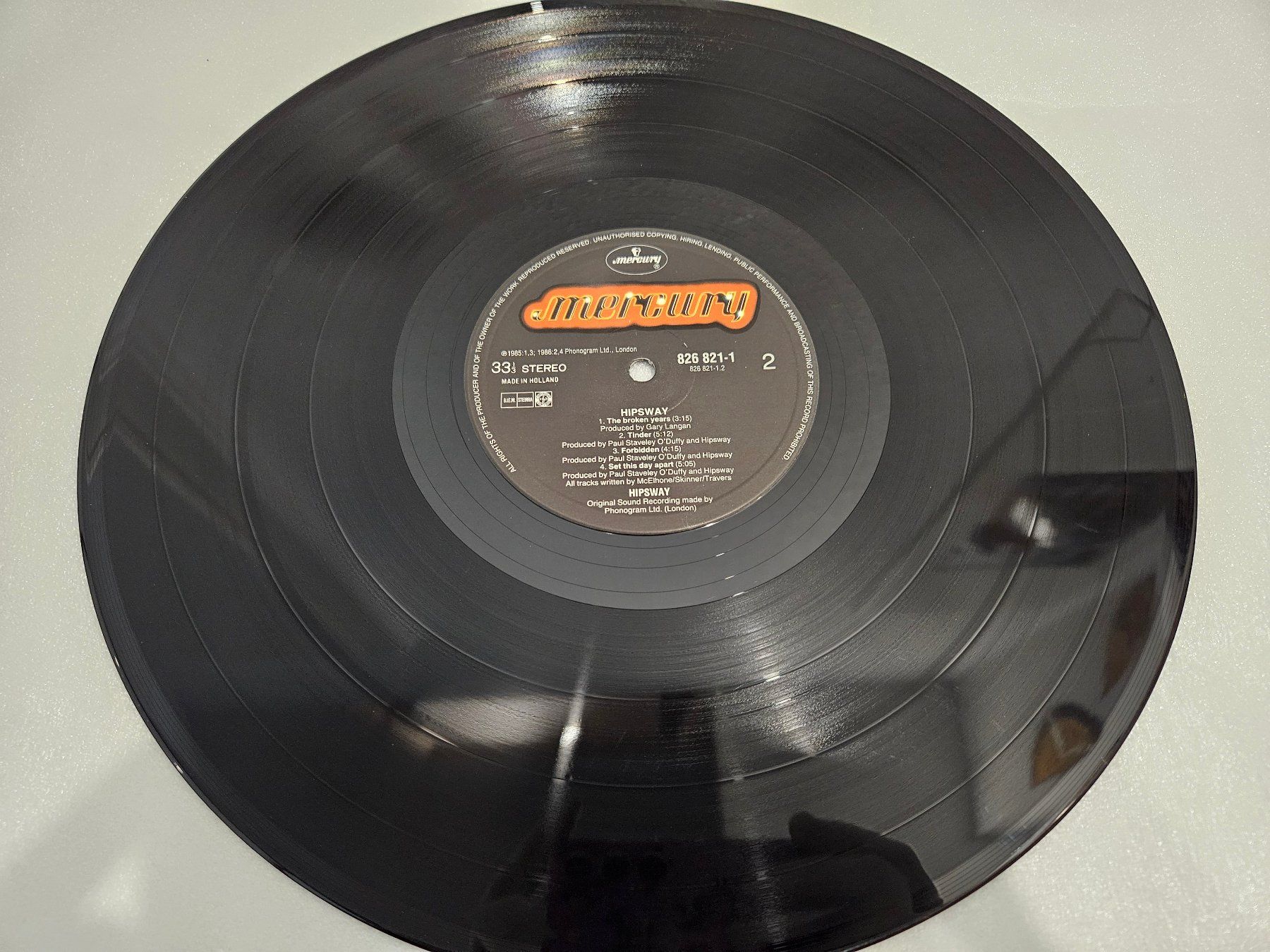 Schallplatten: Hipsway – Hipsway (LP, Synth-pop) – Gebraucht aus Uster von Vinyl-Leidenschaft 4