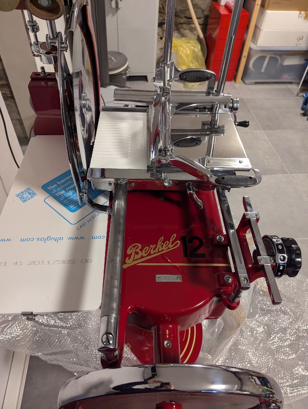 Berkel Küchengeräte: Berkel Aufschnittmaschine Mod. 12 – Neu (gemäss Beschreibung) aus Dangio von ALE_7z2c 2