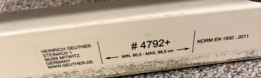Sicherheit: Türschutzgitter Easylock Plus 4792+ von Geuther – Gebraucht aus Köniz von cla_67tj 1