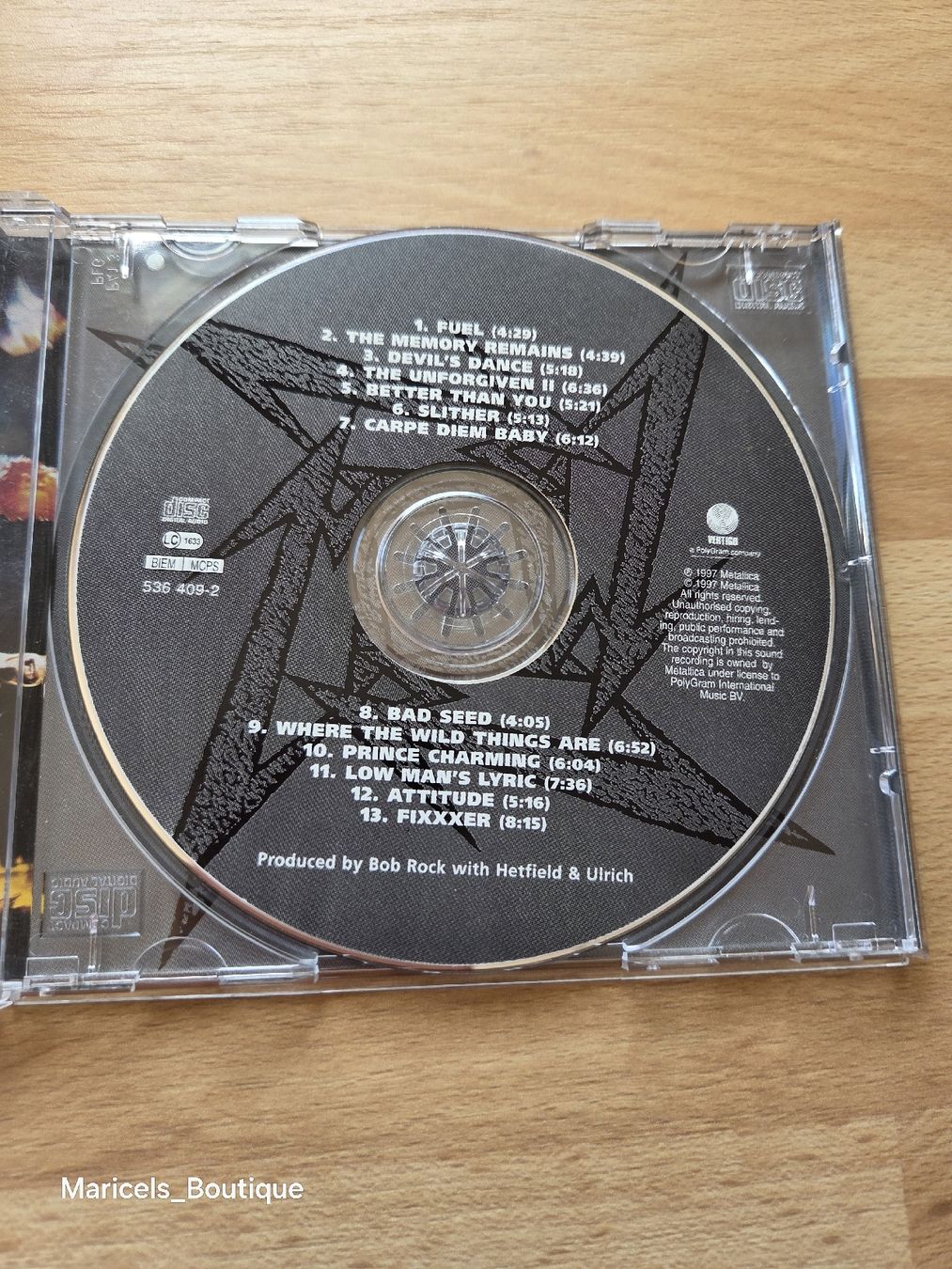 CD: Metallica Reload CD Album Good Condition – Usato da Winterthur venduto da Maricels_Boutique 3