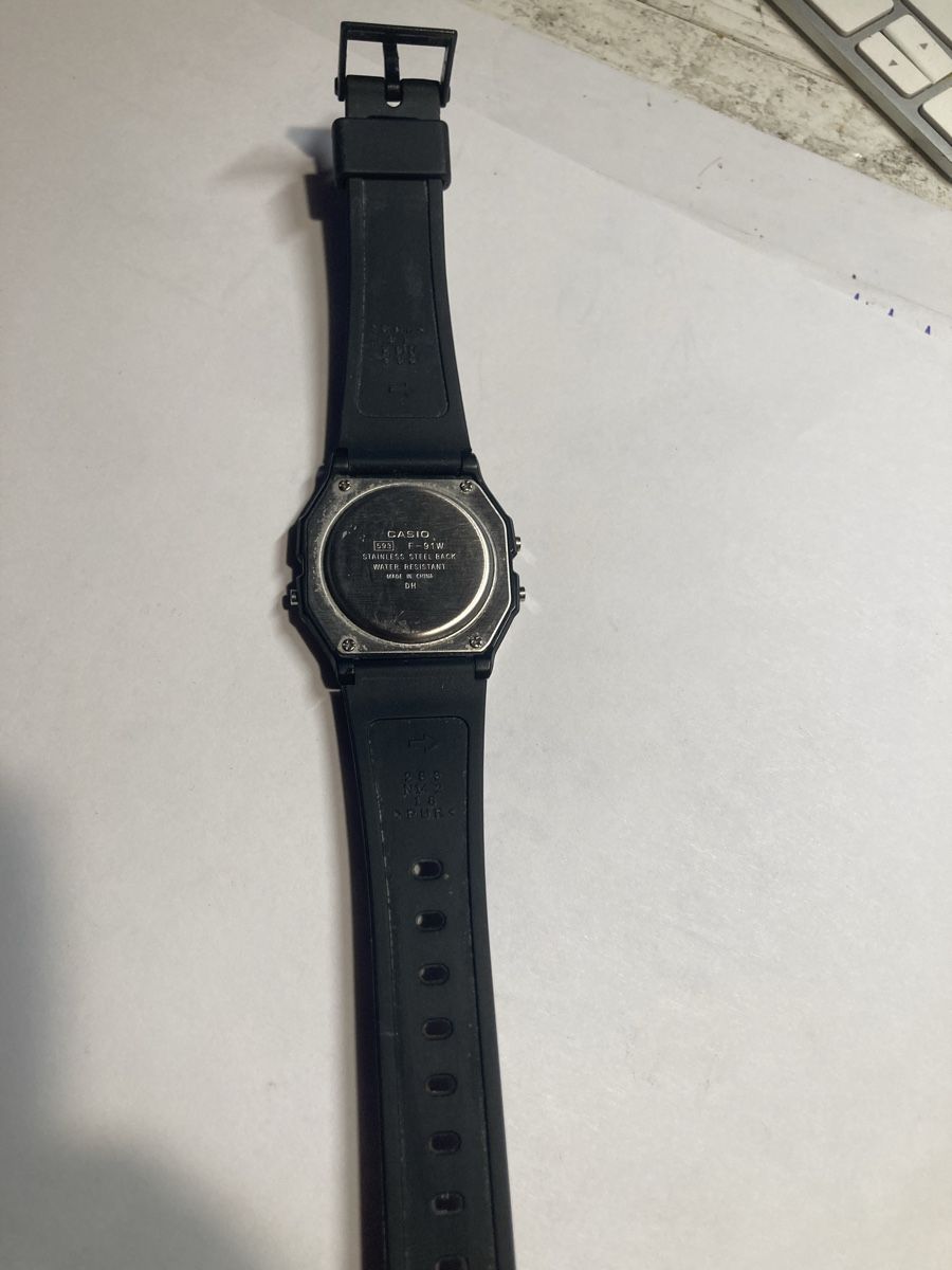 Casio Orologi: Casio wr w91F lcd uhr – Usato da Glattbrugg venduto da vintagemania 6
