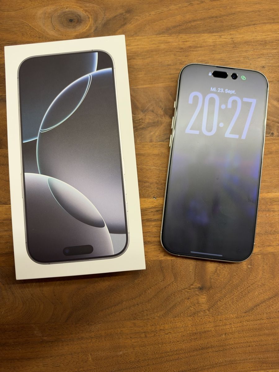 Apple Telefoni cellulari / Smartphones: iPhone 16pro titanium white 11 Monate alt – Usato da Dättwil AG venduto da blaabla 1