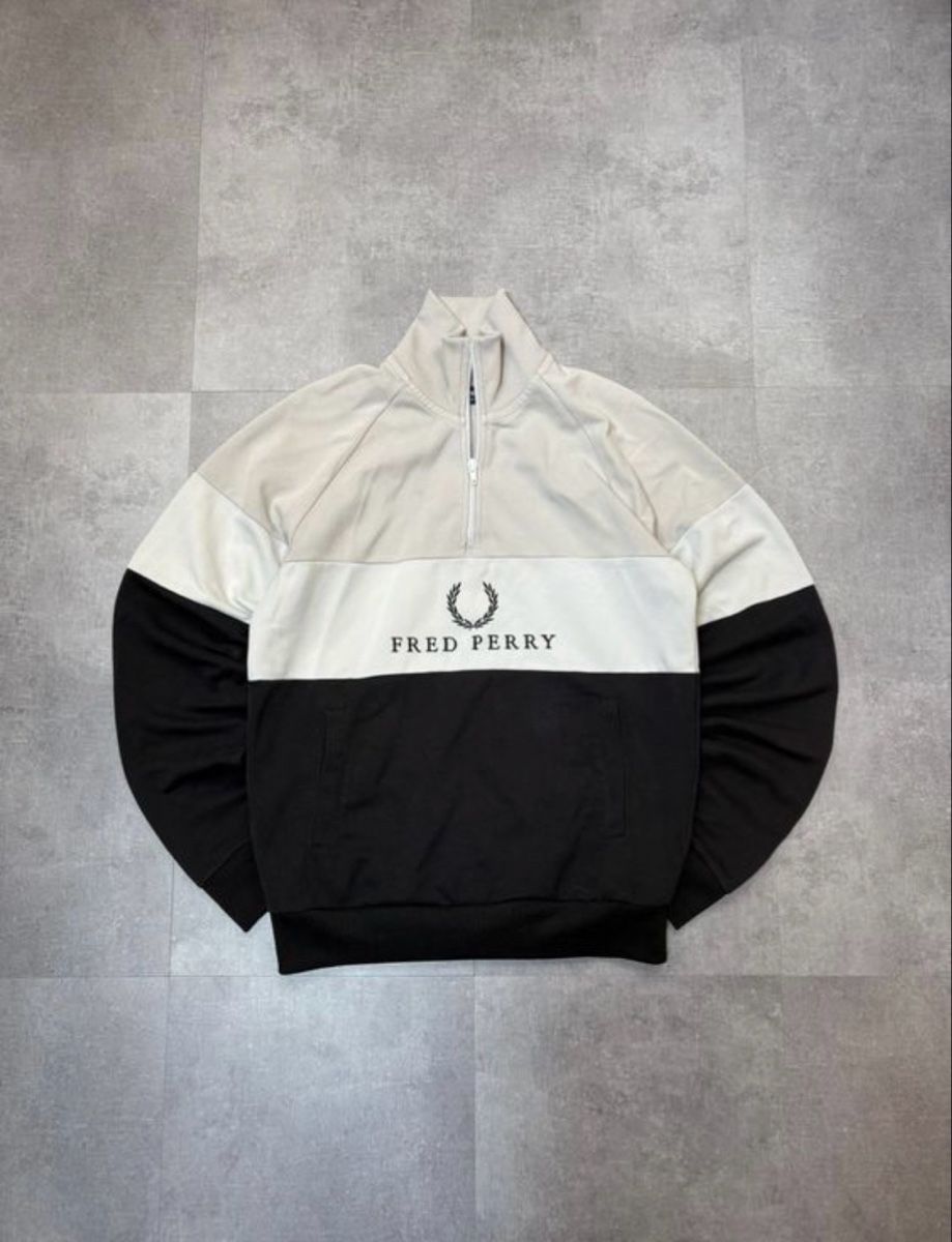 Fred Perry Maglioni & Felpe: VINTAGE FRED PERRY HALF ZIP - GRÖSSE S – Usato da Bern venduto da _marqui_