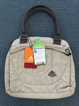 VAUDE Tasche - Recycled PET - beige/braun - nachhaltig - neu