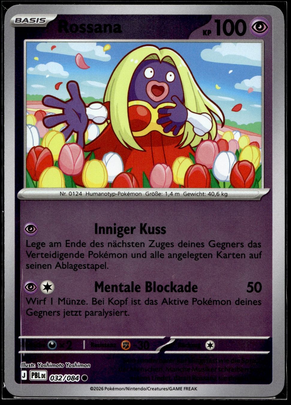 Pokémon Carte collezionabili: Rossana (PBL DE 032/084) - Reverse Holo – Usato da Affoltern am Albis venduto da Chiesa_5