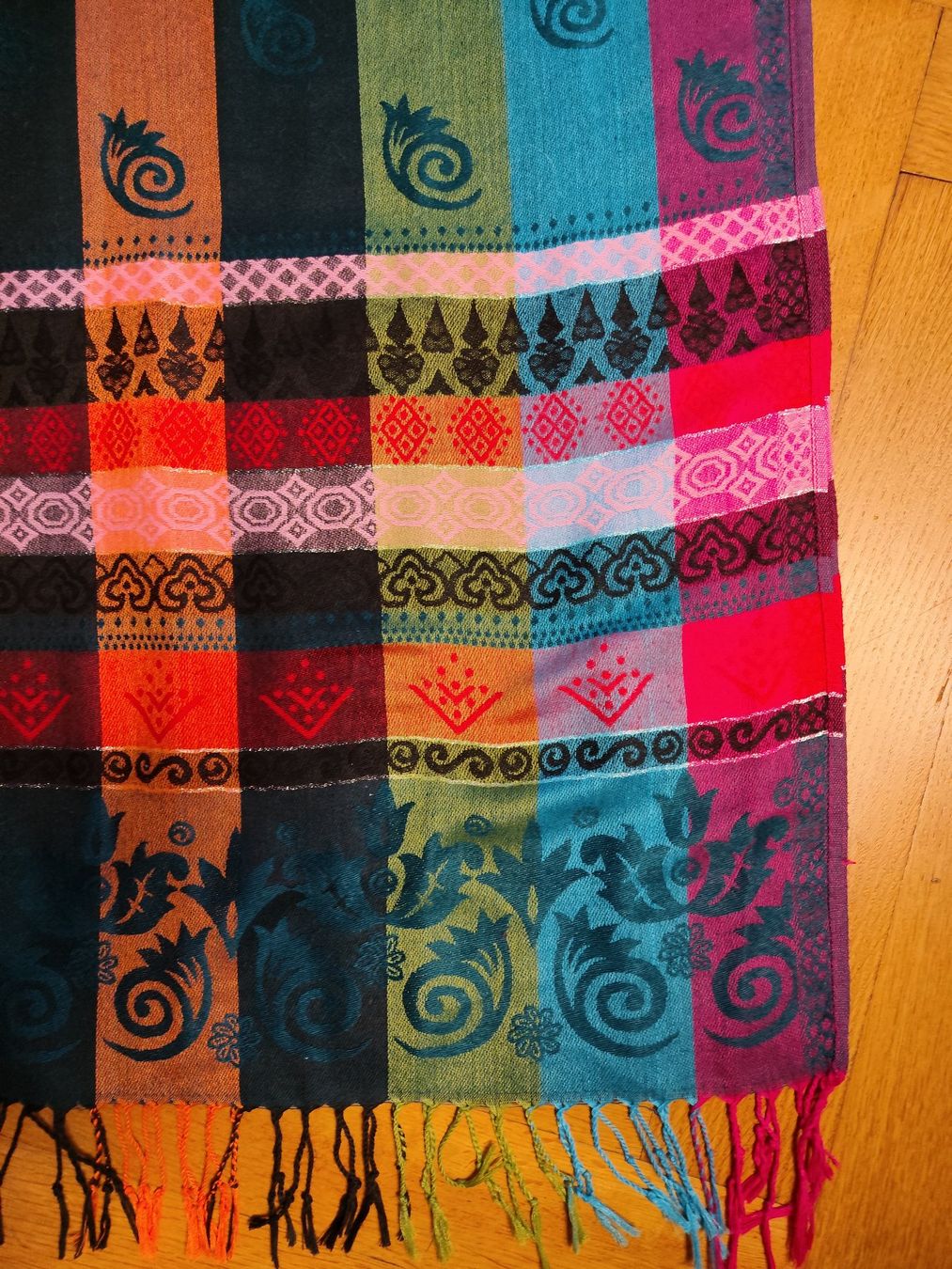 Foulards, Tücher & Schals: Pashmina multicolore 68 x 170 cm – Gebraucht aus Neuchatel von Vale-1976 2