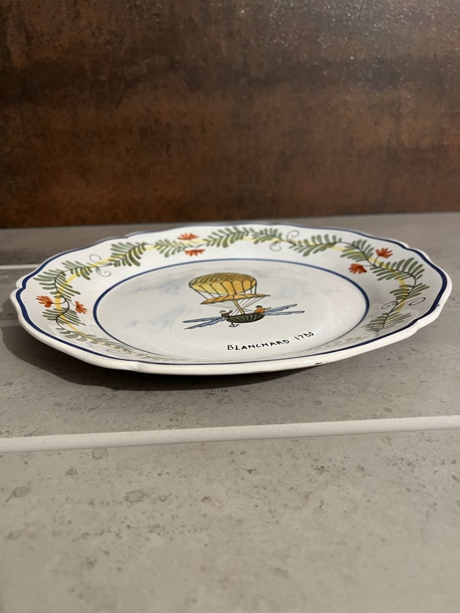 Assiettes: Ancienne assiette montgolfière – D'occasion à St. Prex par Nikolletta 5