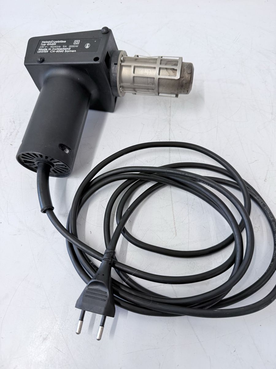 Tutte le macchine: Heissluftgebläse LEISTER Typ GHIBLI 2000W – Usato da Schupfart venduto da philippb06 1