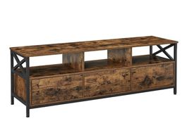 TV-Schrank Lowboard für Fernseher bis zu 65 Zoll NORVALE