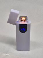 Neues weißes flammenloses elektrisches USB-Feuerzeug