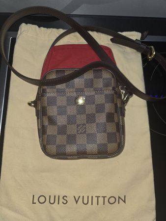 Louis Vuitton Damier Ebene crossbody bag.Retro und gebraucht