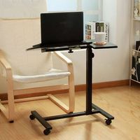 Laptoptisch Stehpult höhenverstellbar klappbar mit Rollen
