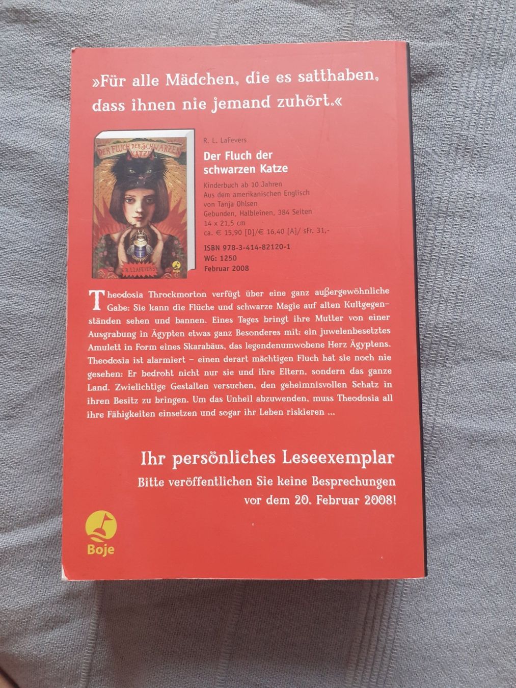Libri: Der Fluch der schwarzen Katze. – Usato da Bärschwil venduto da kik_c28v 1