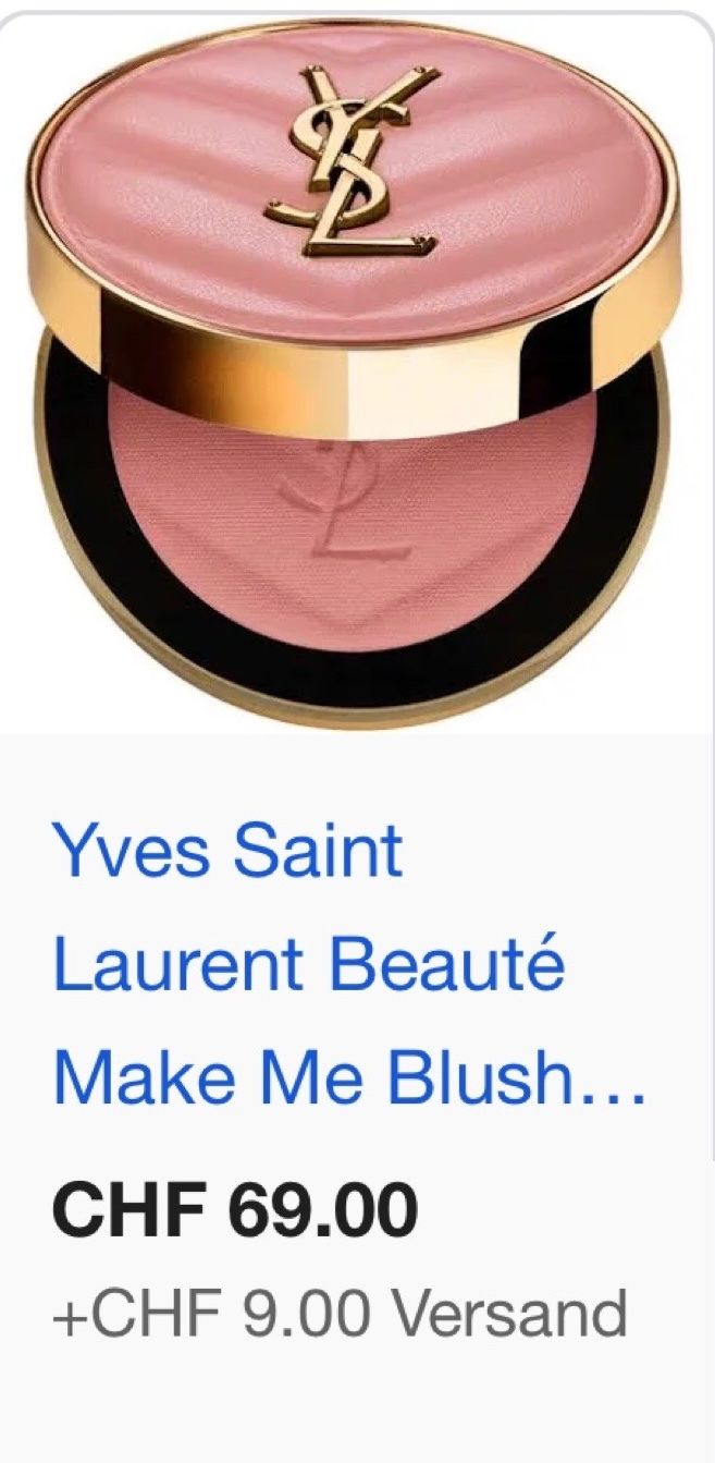 Dior Make-up: YSL Yves Saint Laurent Blush NP. 69.- – Nuovo (secondo la descrizione) da Rüfenacht BE venduto da Milena_1 2