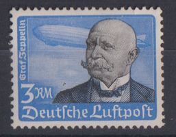Deutsches Reich 1934: 3 M Flugpost *