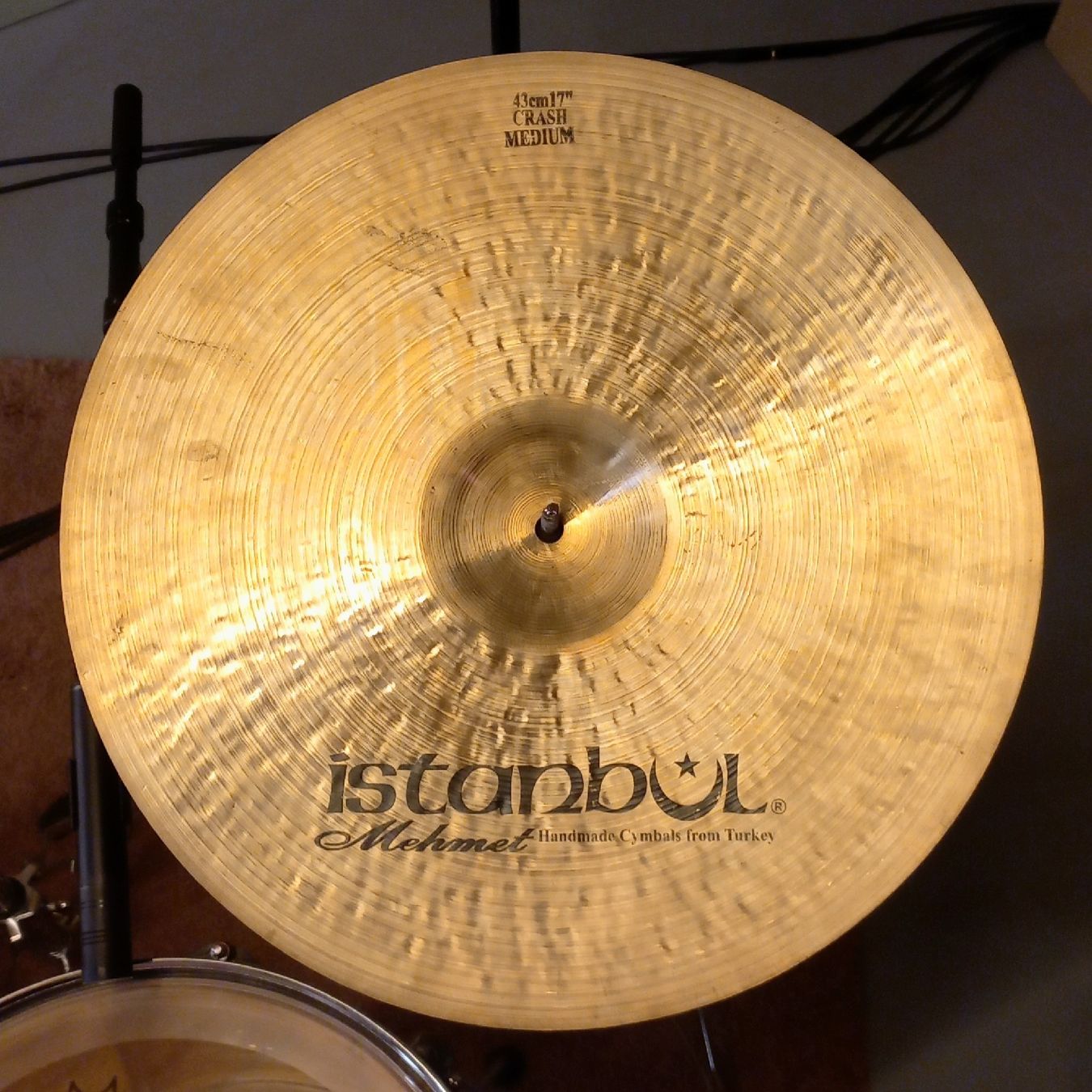Strumenti musicali: Istanbul Mehmet 17"Traditional Medium Crash – Usato da Burgdorf venduto da Bang_Drums 1